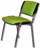 Židle čalouněná koženkou